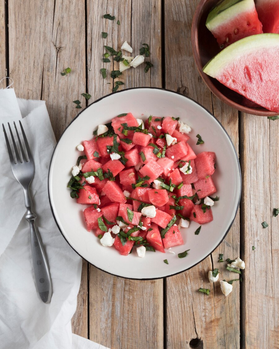 A Summer Delight: Refreshing Watermelon and Feta Salad Recipe